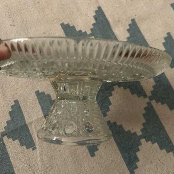 Glass cake stand - Picture 5 of 6